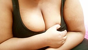 Indian teen college girl with big boobs gets coed action