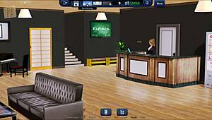 Dive into Harem Hotel 14, where cartoon girls await your every desire.