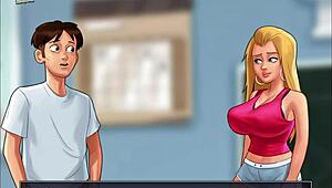 Check out summertime saga 195 with hot hentai scenes 😍