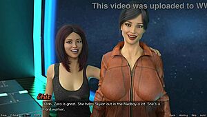 Stranded in Space 14, saw hot milf with a nip slip, unreal!