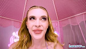 Wow, Inserted Lindsay Lee's Pretty Shaved Pussy