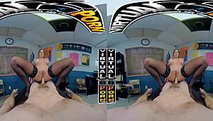 Virtual Porn - Hands On Anal Lesson With Italian Teacher Marica Chanelle