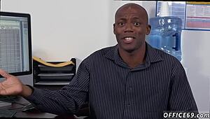 Hairless gay men in HR meeting porn