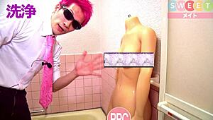 Learn how to clean your love doll in the bath for maintenance