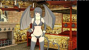 monster girl quest features femdom handjob