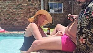 old fat guy gets his cock sucked by hotel girl