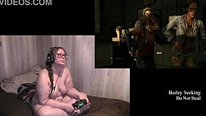 what's hotter than a naked last of us play through part 2?