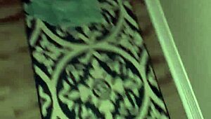 white girl with amazing ass rides dick reverse cowgirl then gets fucked bareback from behind before huge cumshot on perfect ass