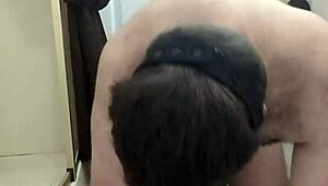 i stroke my huge gay dildo solo