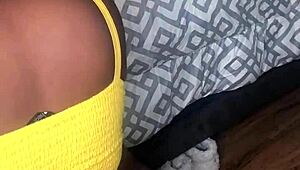 Uncut BBW turns nasty in raw POV with rough black cock action.