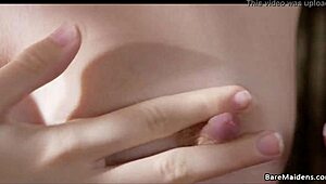 Needy medieval maid Alyce Anderson touching herself. Can't stop watching Bare Maidens! 😍