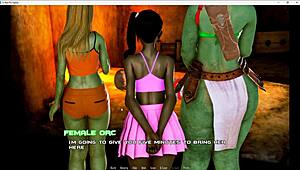 Naked adventurer faces monster in breeding island part 22