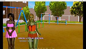 Naked adventurer faces monster in breeding island part 22