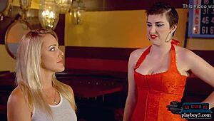 blonde femdom fetish comedy with improvising