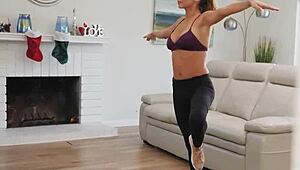 Nina North as Busty Roommate in POV Scene