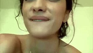 teen russian couple explores anal for the first time, moaning through every thrust.