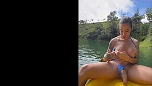 Jhenna Grey Engages in Crossdressing Kiss Compilation.