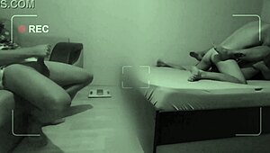 Cuckold Jerks Off Watching Hot Wife Cheat With Lover