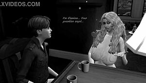 sims 4 its a wonderful fuckin life parody