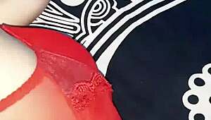 I find my naked latina neighbor in my room at the party