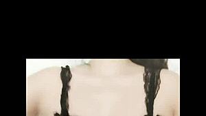 female slave flirts with her big ass