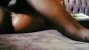 i'm dzaddylongstrokes fucking this big ass milf in doggystyle and cowgirl, feeling her tight pussy