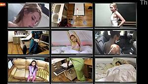 Първокурсничката Адриана Фокс свършва от Хитачи вибратор!