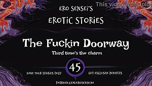 I-I made this erotic audio for women, with orgasms and masturbation in the doorway.