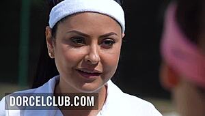 mariska, the horny stepmother, craves wild action