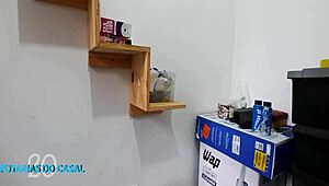 Mature babe rides cock in her ass for a creampie.