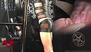 Wow! Mistress Gets Pussy Pounded by Me on Gothic Sex Swing