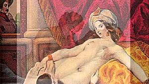 i-i love these vintage erotic drawings so much