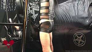 Wow! Mistress Gets Pussy Pounded by Me on Gothic Sex Swing