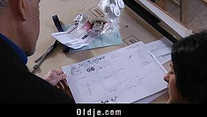 old teacher gives sex lessons to young teen student