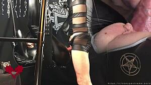 Wow! Mistress Gets Pussy Pounded by Me on Gothic Sex Swing