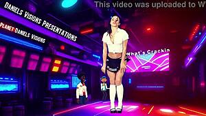 Is This Sexy Babe's Strip Dance Ripping Clothes in Public Worth Watching?