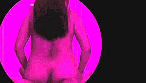 Hw y bull spies in glory hole booth with dancing and riding