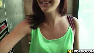 Nikki Chase, the cute Latina, gets fucked in this POV story