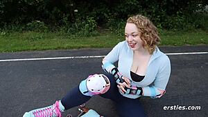 Sarah Feels The Pleasure Of Playing With Her Favorite Toys Alone