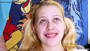 Cute blonde teen gets ass drilled by older teacher hard