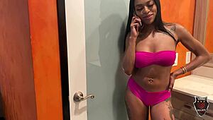 Curvy Ava Valentina rides Rome Major's thick dick with ease. Hot cum spills all over after.