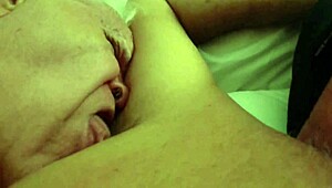 long sucking session with old horny amputee grandpa drags on - part 2