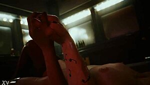 evelyn parker hammer club sex in cyberpunk 2077