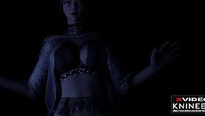 【KNINEBOX】ASIAN 3D ANIME XIAO WU TEASES WITH BREAST SHAKING