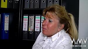 Mature Petra from MMV Films Counsels with Intense DoggyStyle Fucking.