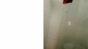 Latina in lingerie rides big cock cowgirl style with cute fake tits