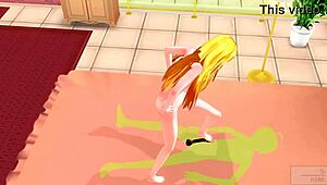 quiet japanese lady in uncensored hentai with forced cumshots