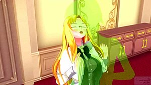 quiet japanese lady in uncensored hentai with forced cumshots