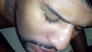 guy sucking cock all the way to the end