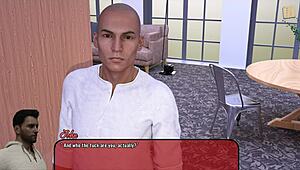 alexandra 187 in erotic cartoon game anime hentai